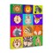 Stupell Industries Furry Faces Animals Canvas, design by Lynnda Rakos